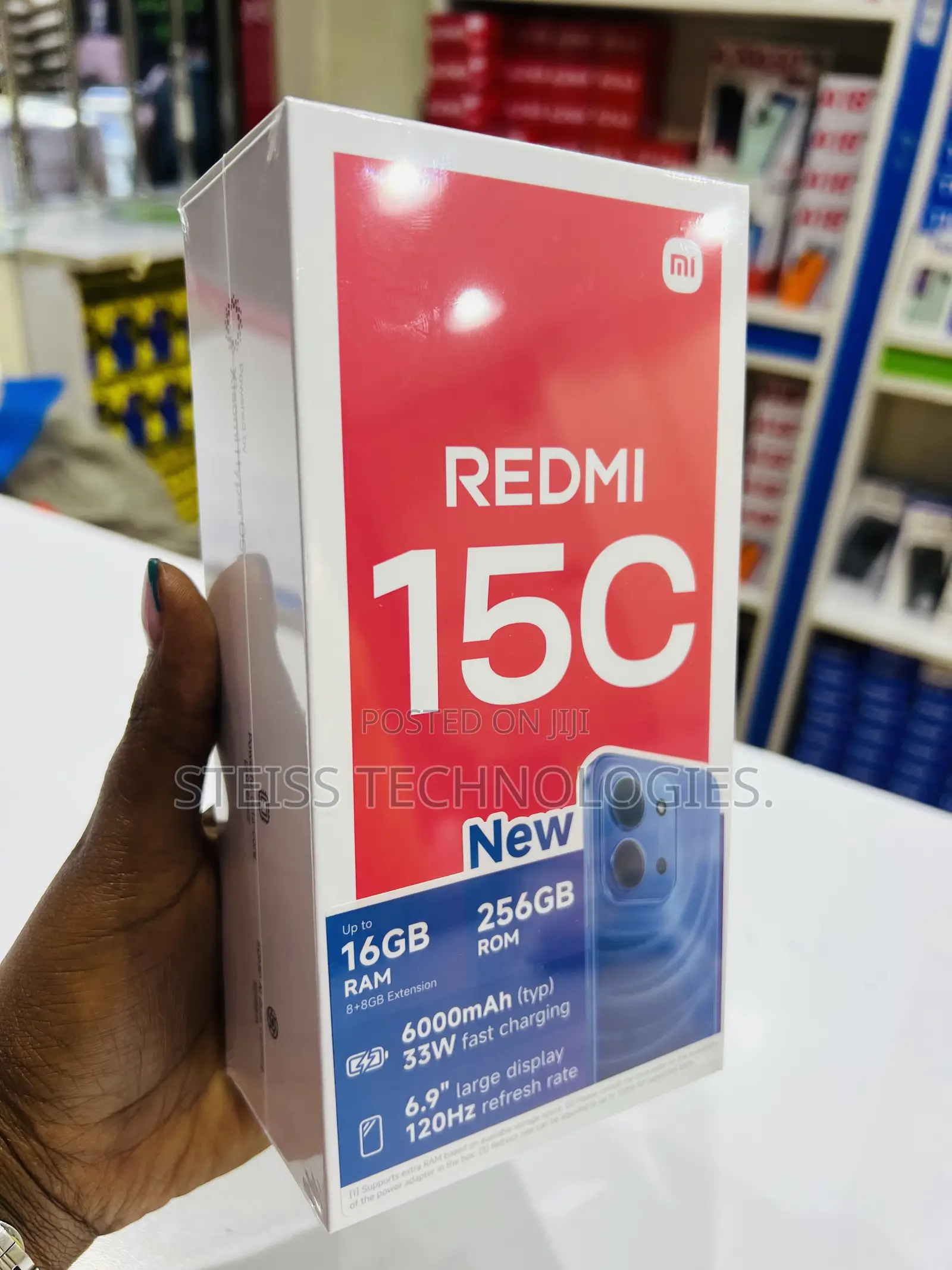 New Xiaomi Redmi 15C 4G 256 GB Blue