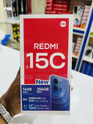 New Xiaomi Redmi 15C 4G 256 GB Blue