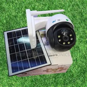 Cloud Storage Support 4g Simcard Outdoor PTZ Rotating Solar Camera