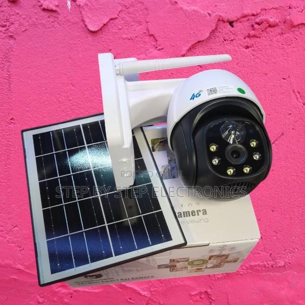 Auto Tracking 4g Simcard Outdoor Security PTZ Solar CCTV Camera - main view