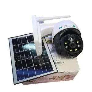 4g Simcard PTZ Rotating Solar CCTV Camera With Infrared Night Vision