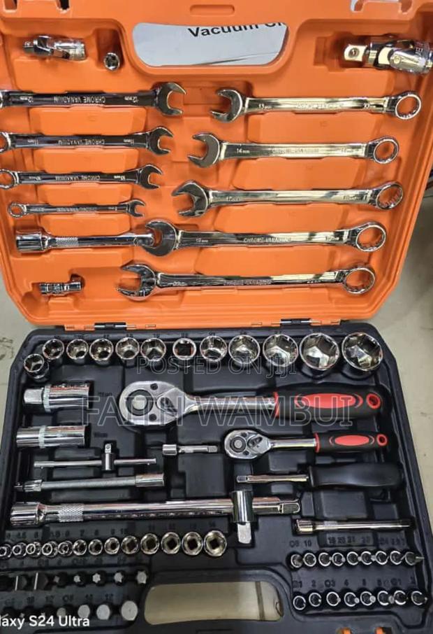 82 Piece Wrench Ratchet Socket Tool Box/Wrench Ratchet Socket Tool Box - main view