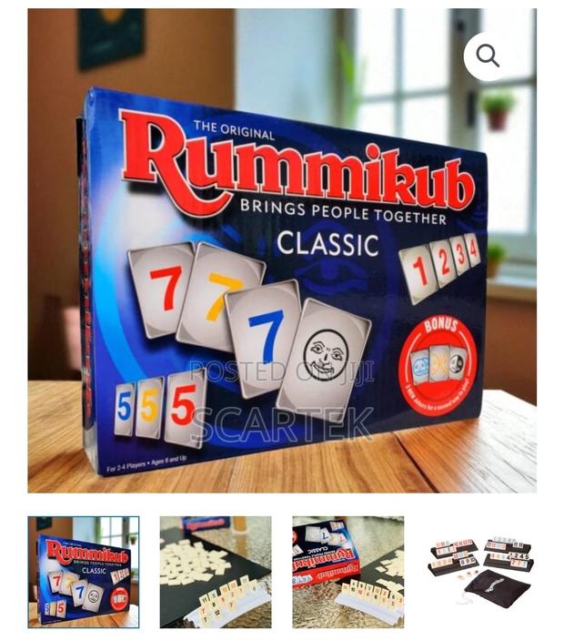 Rummikib Classic Board Game - main view
