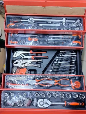 85 Pieces Spanner Tool Set With Metal Box/Spanner Set Box