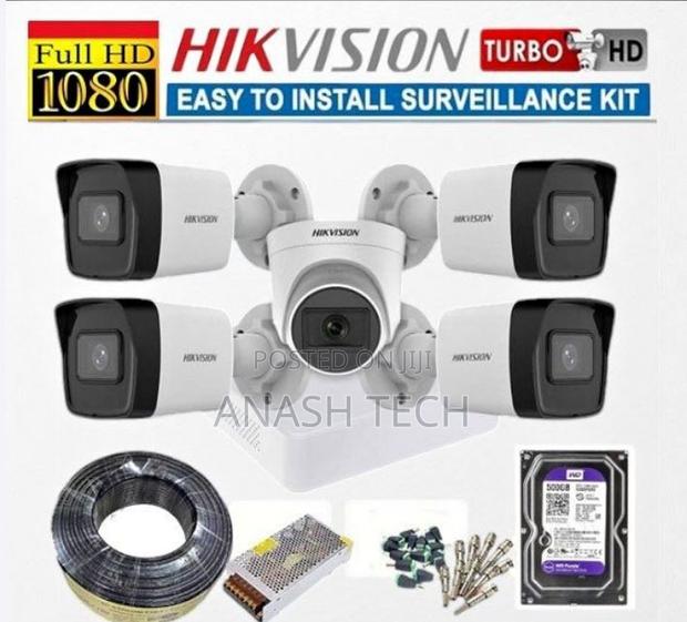 Quality 5 CCTV Cameras Complete System Kit Complete Package - main view