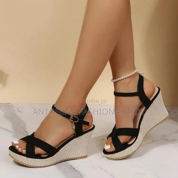 Ladies Cute Wedge Shoes - main view