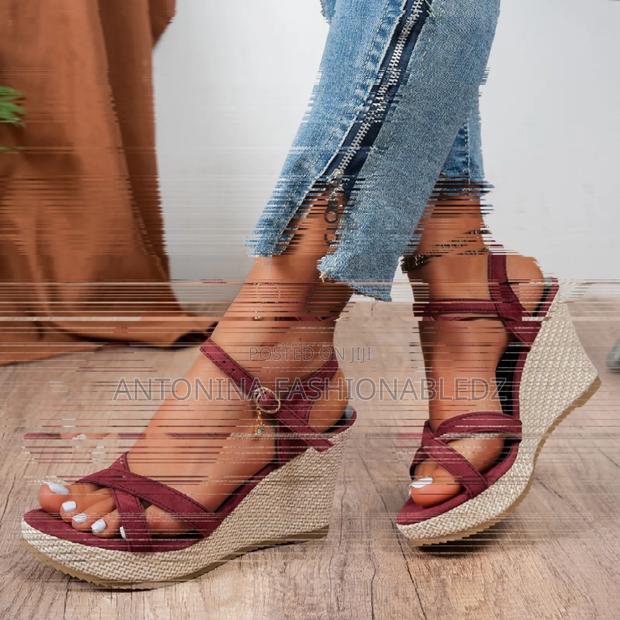 Ladies Cute Wedge Shoes - thumbnail 3