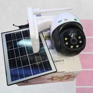 Built-in Loudspeaker 4g Simcard Outdoor Security PTZ Solar CCTV Camera