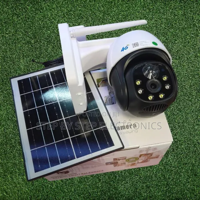 1080p Full Hd High Resolution 4g Simcard PTZ Solar CCTV Camera