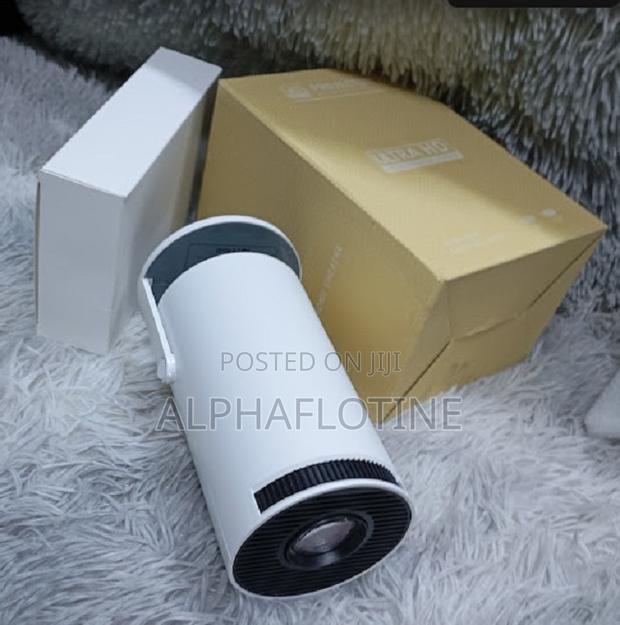 Sleek Cylindrical Projector Version Android12 .0 Hy300 - thumbnail 2