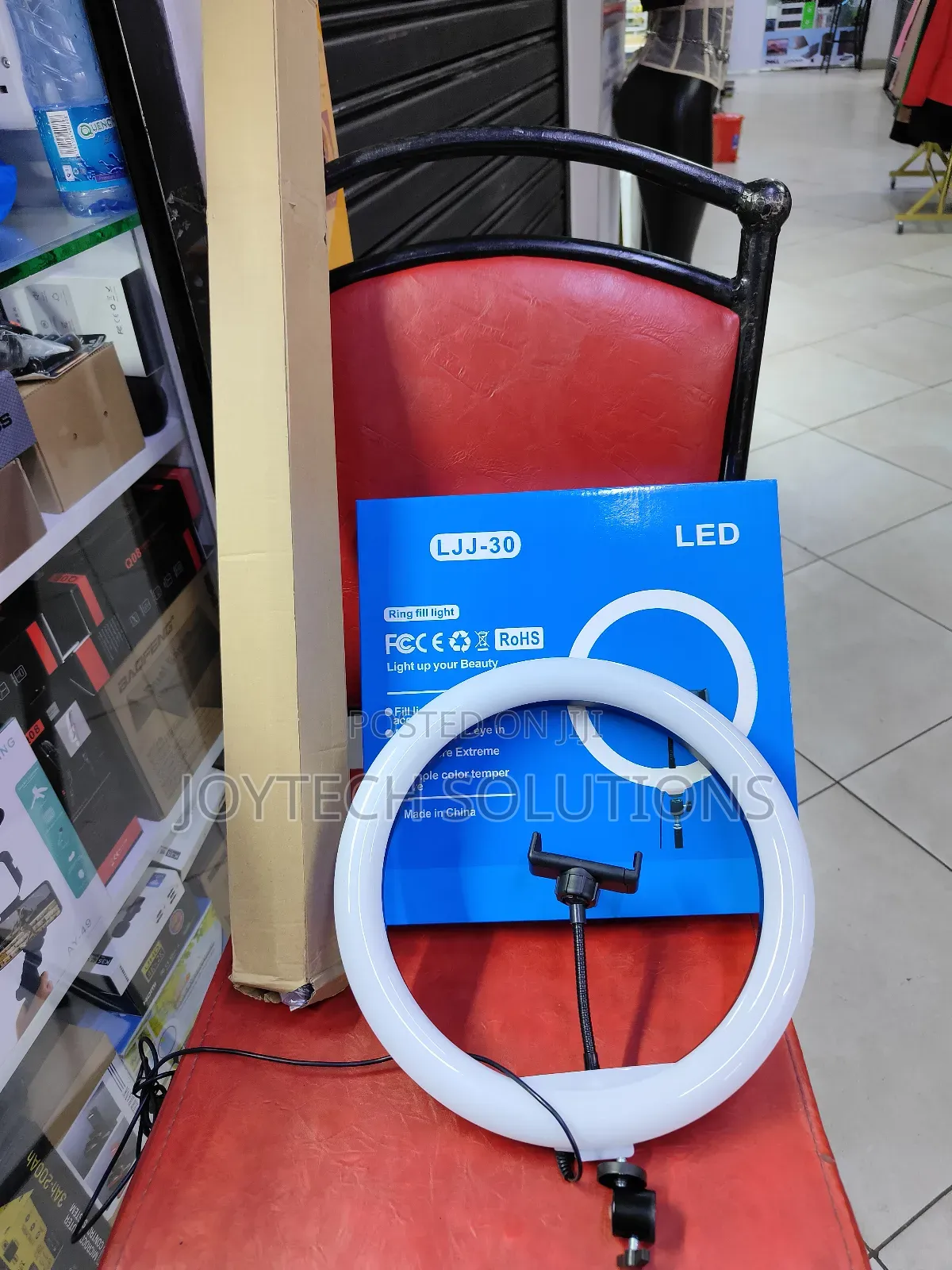 LJJ -30 Ring Fill Light Ringlight With 2.1 Tripod Stand , 3 Modes