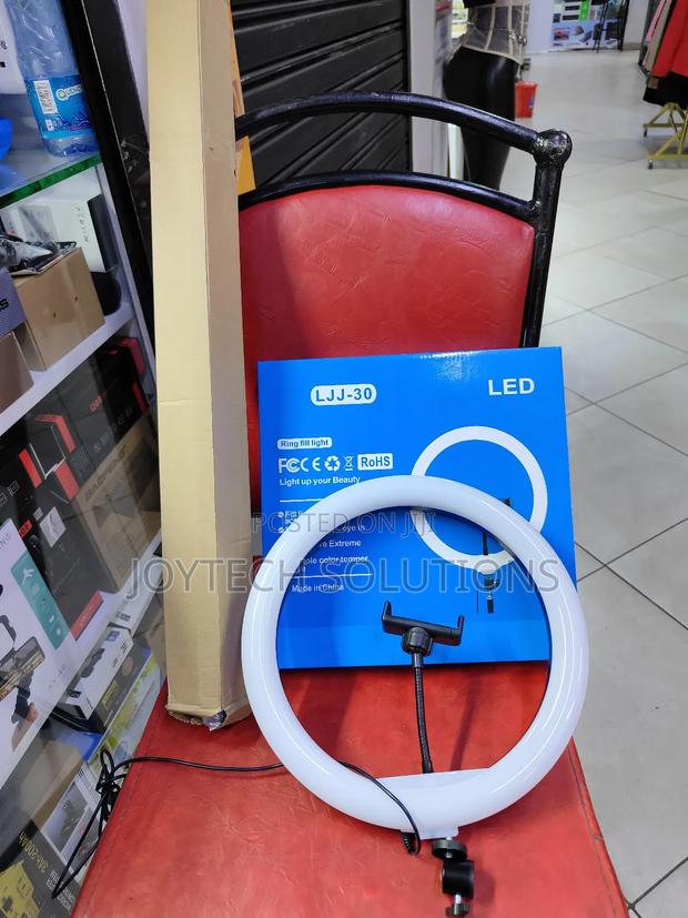 LJJ -30 Ring Fill Light Ringlight With 2.1 Tripod Stand , 3 Modes - main view