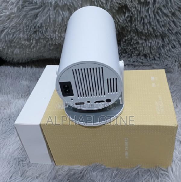 (White)Home Portable Smart Hy300 Android12 Projector 2gb Ram 16 Gbrom - main view
