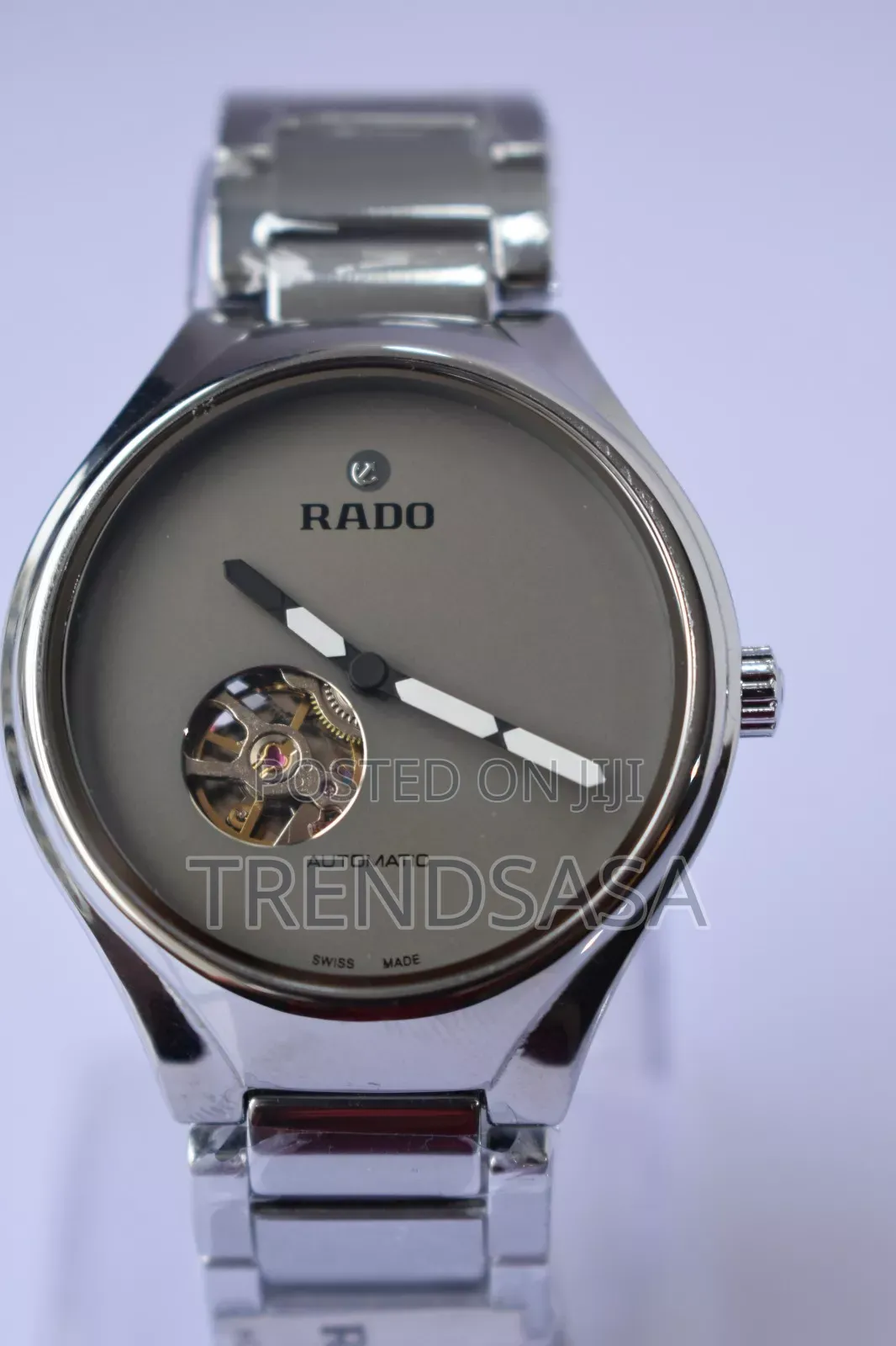Rado Ceramic Tourbillion Silver Watch