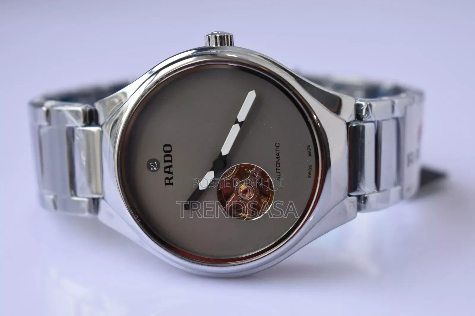 Rado Ceramic Tourbillion Silver Watch