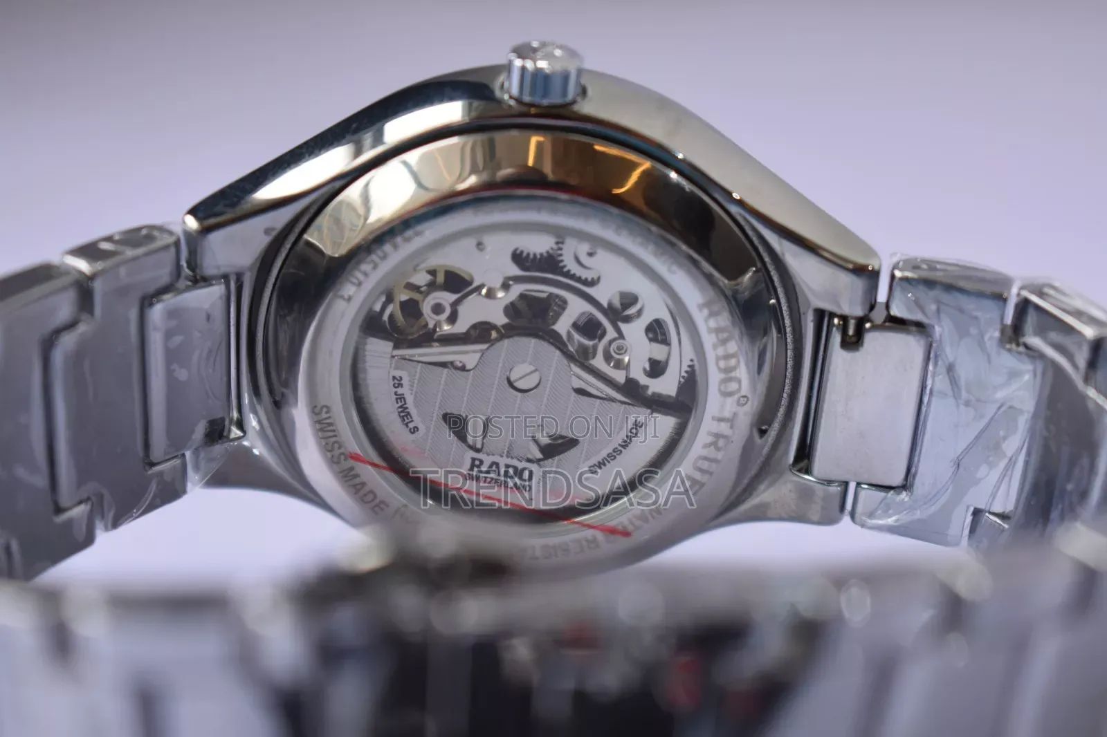 Rado Ceramic Tourbillion Silver Watch