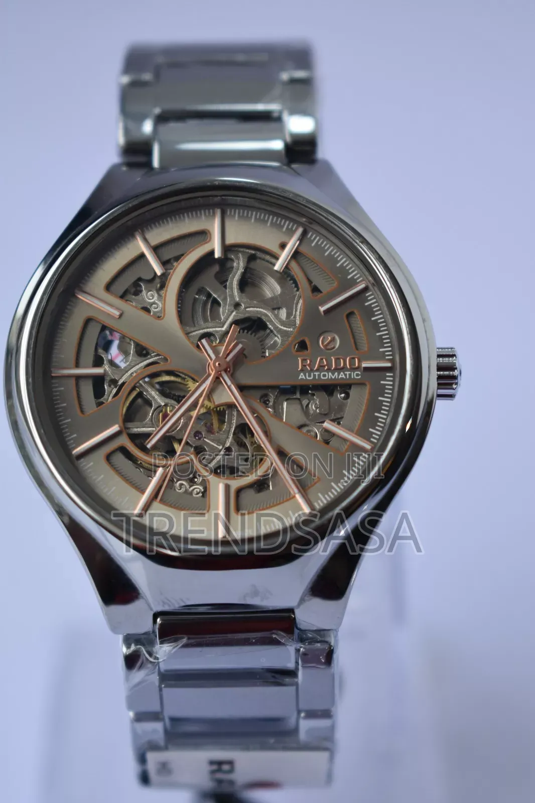Rado Skeleton Silver Watch