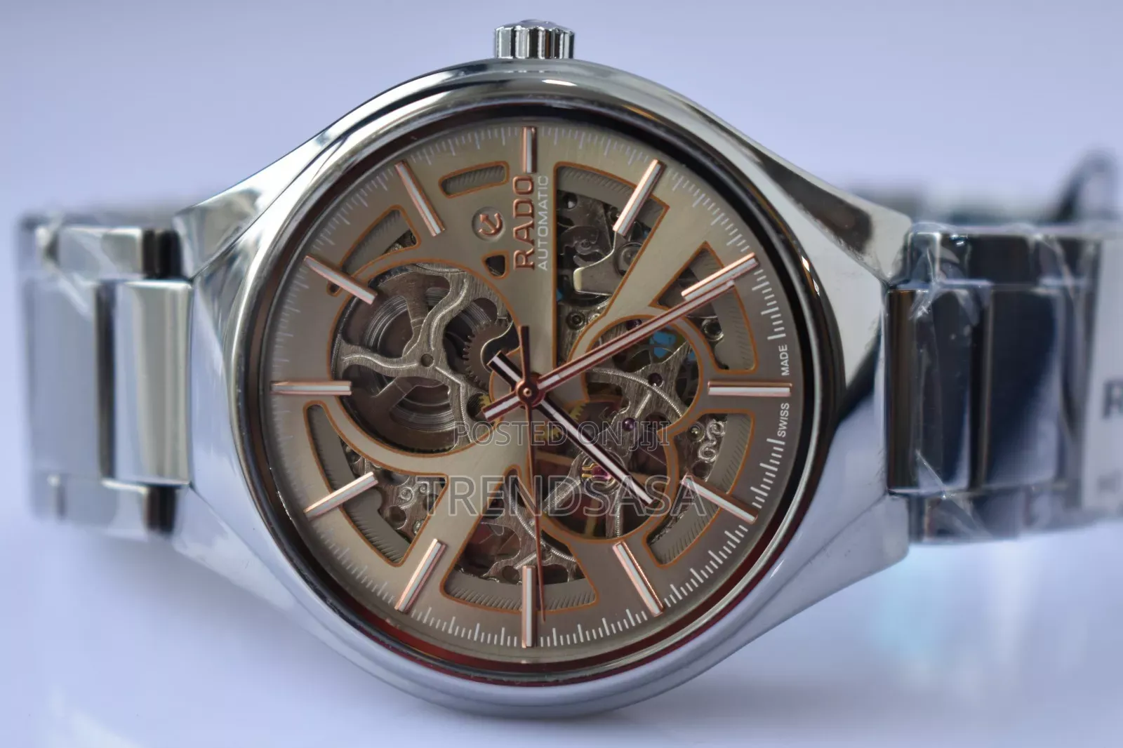 Rado Skeleton Silver Watch