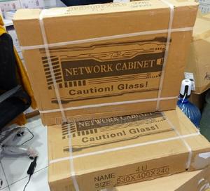 Affordable 4u Network Cabinet - Has Several Cable Entry Options - main view