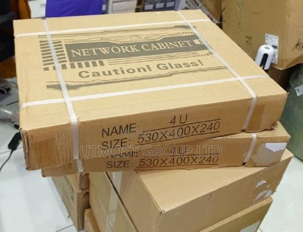 4u Wall Mount Cabinet - 530x400x250durable Cabinet With Lockable