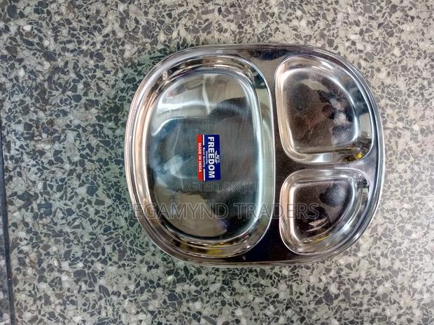 6pc Stainless Steel Partition Plates - thumbnail 3