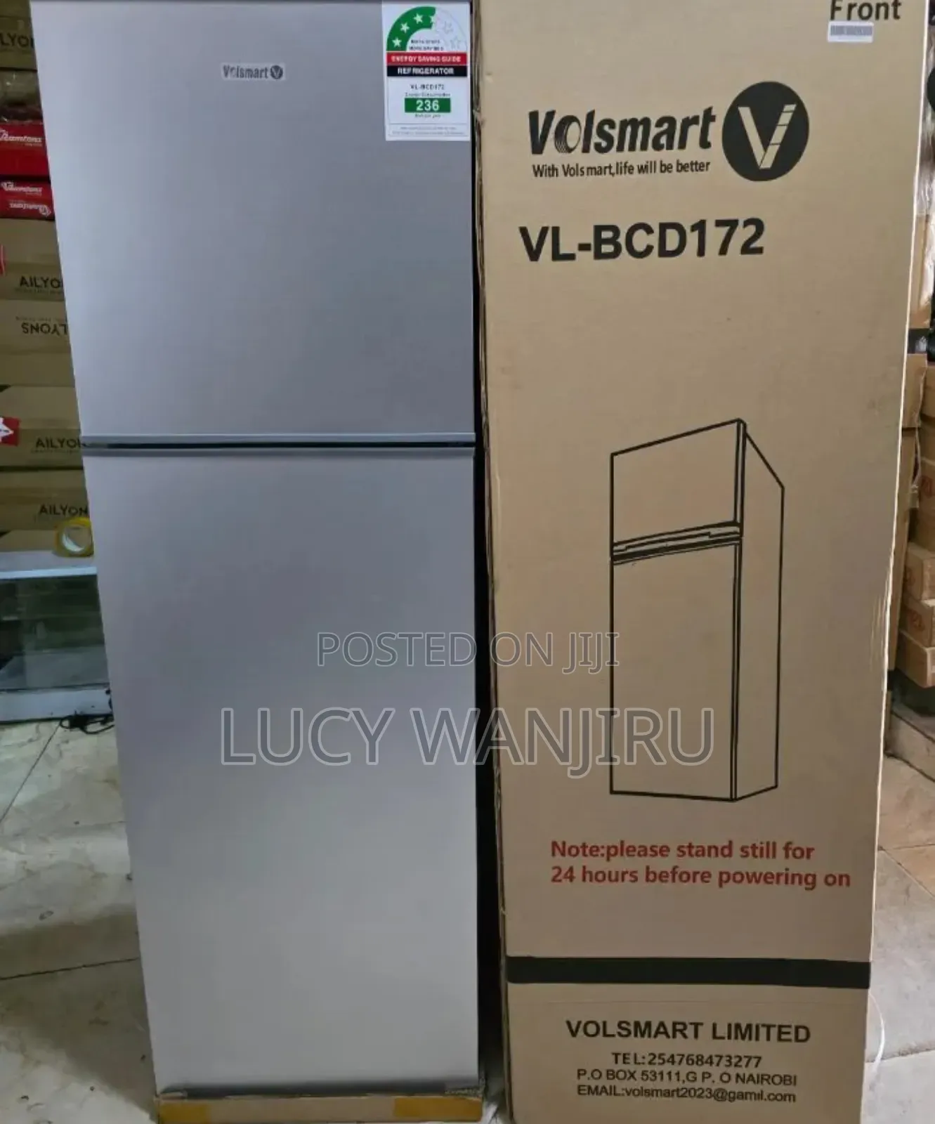 Volsmart Double Door / 172 L Double Door Refrigerator