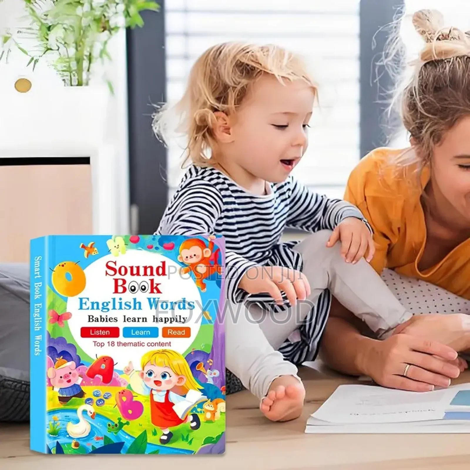 English Learning Sound Book for Babies and Toddlers