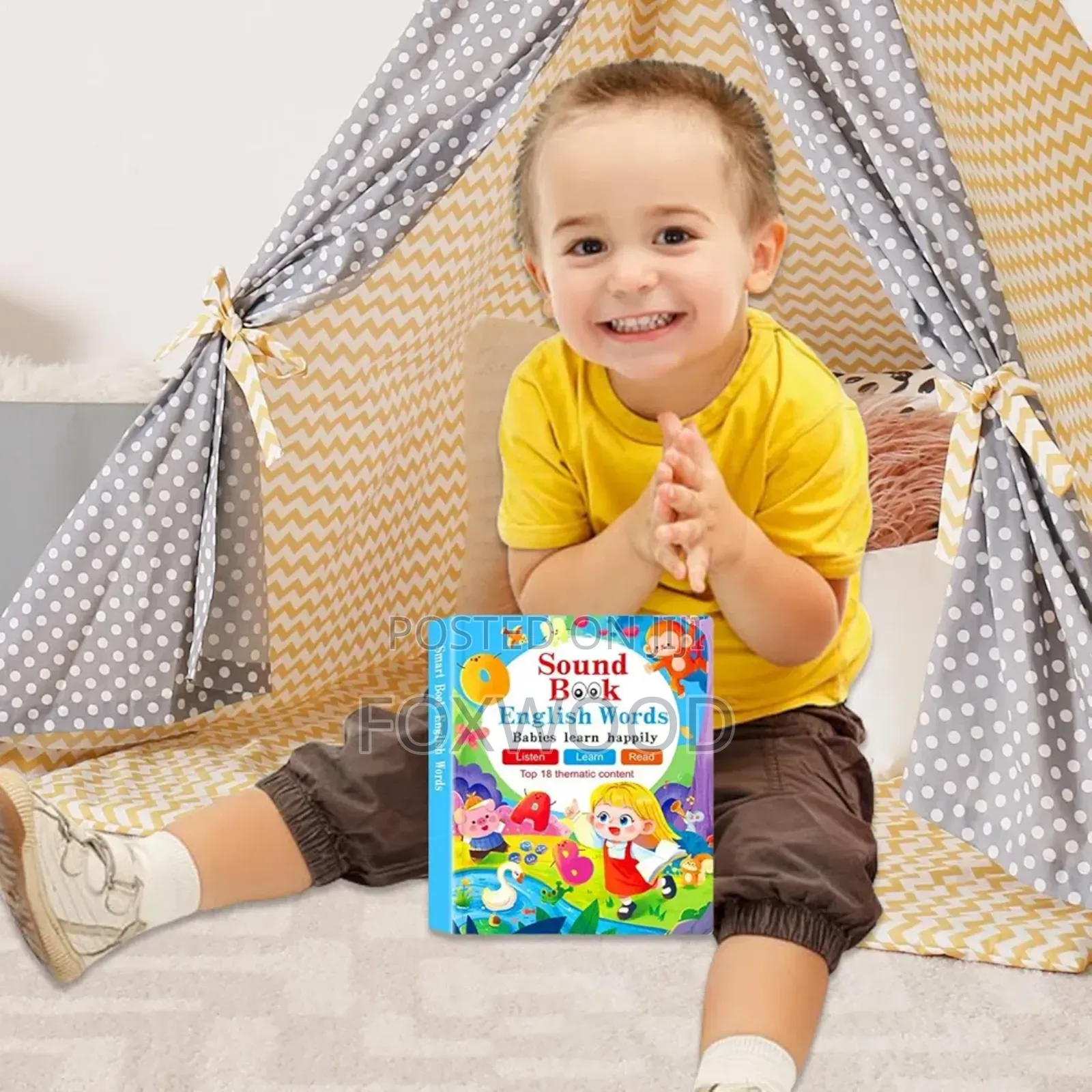 English Learning Sound Book for Babies and Toddlers