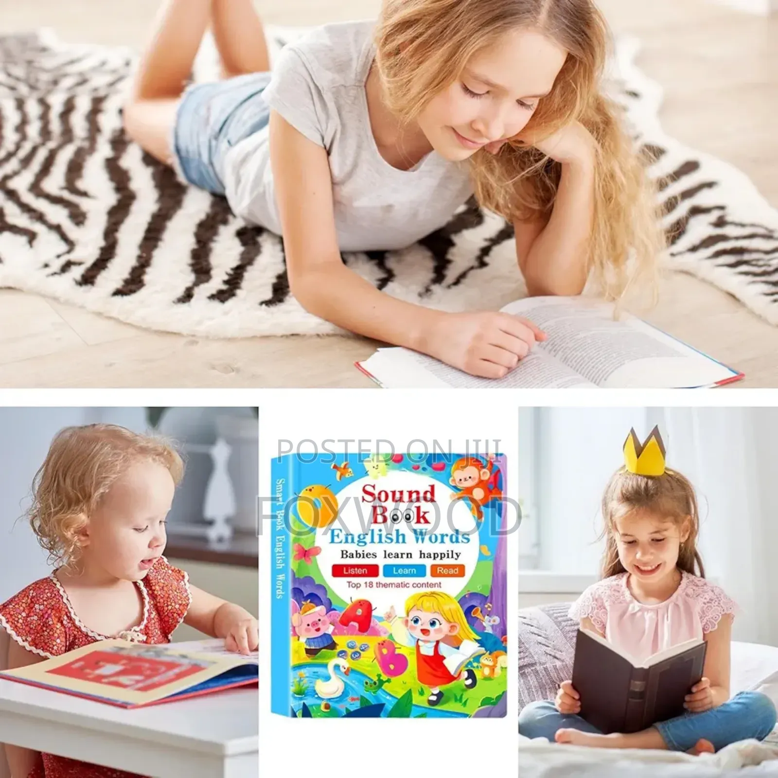 English Learning Sound Book for Babies and Toddlers