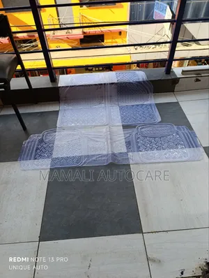 Universal Conjoined Clear Floor Mat Set 3 PCS Durable Design