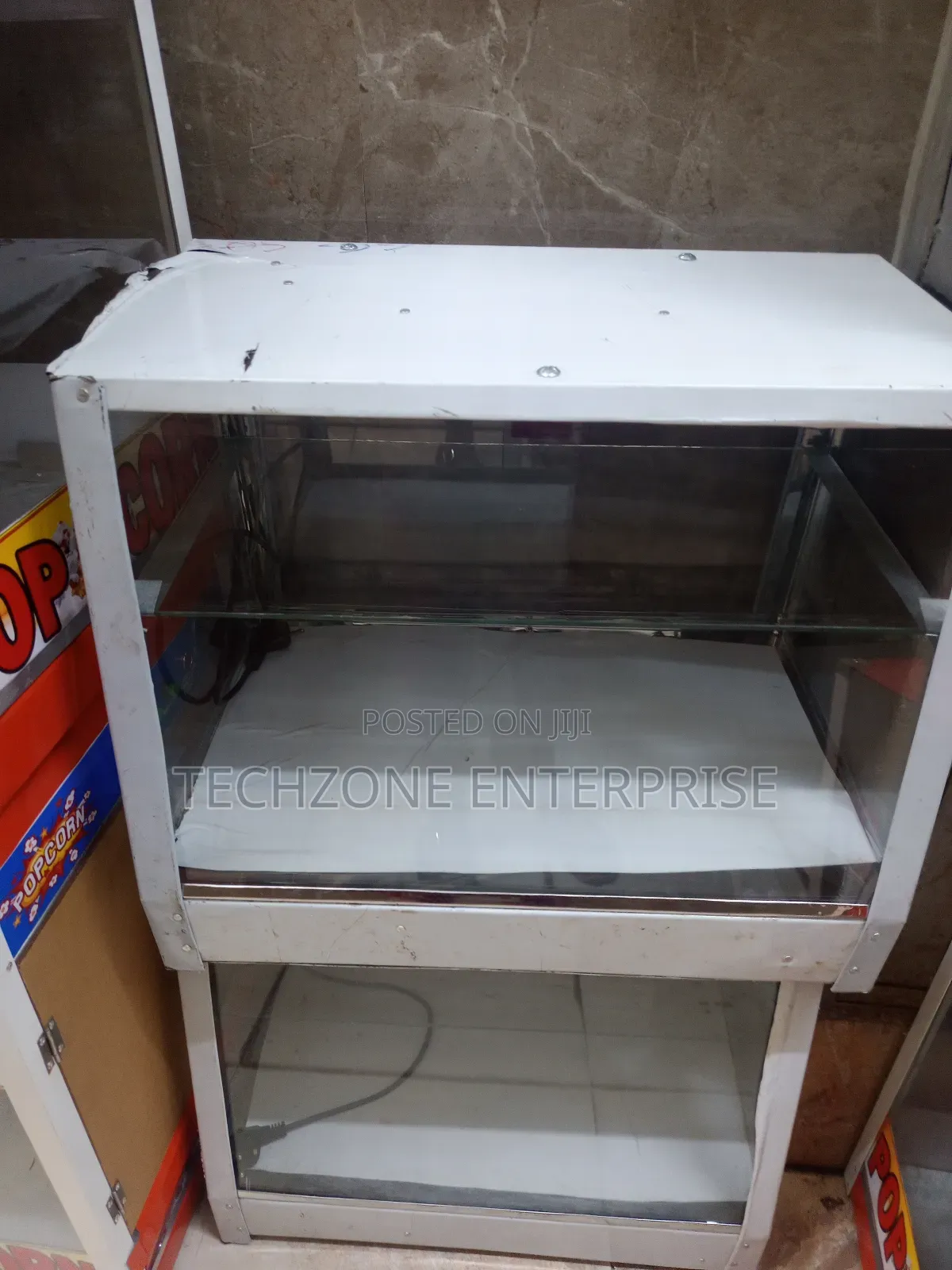 Electric Stainless Steel Chips Display Warmer 