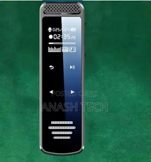 Multiple Play Formats 16 Gb Touch-Screen Digital Voice Recorder
