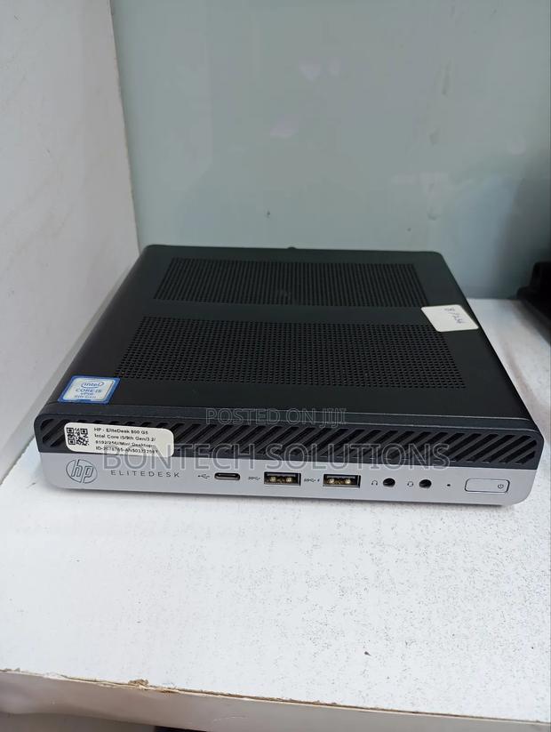 Desktop Computer HP EliteDesk 800 8GB Intel Core I5 SSD 256GB - thumbnail 3