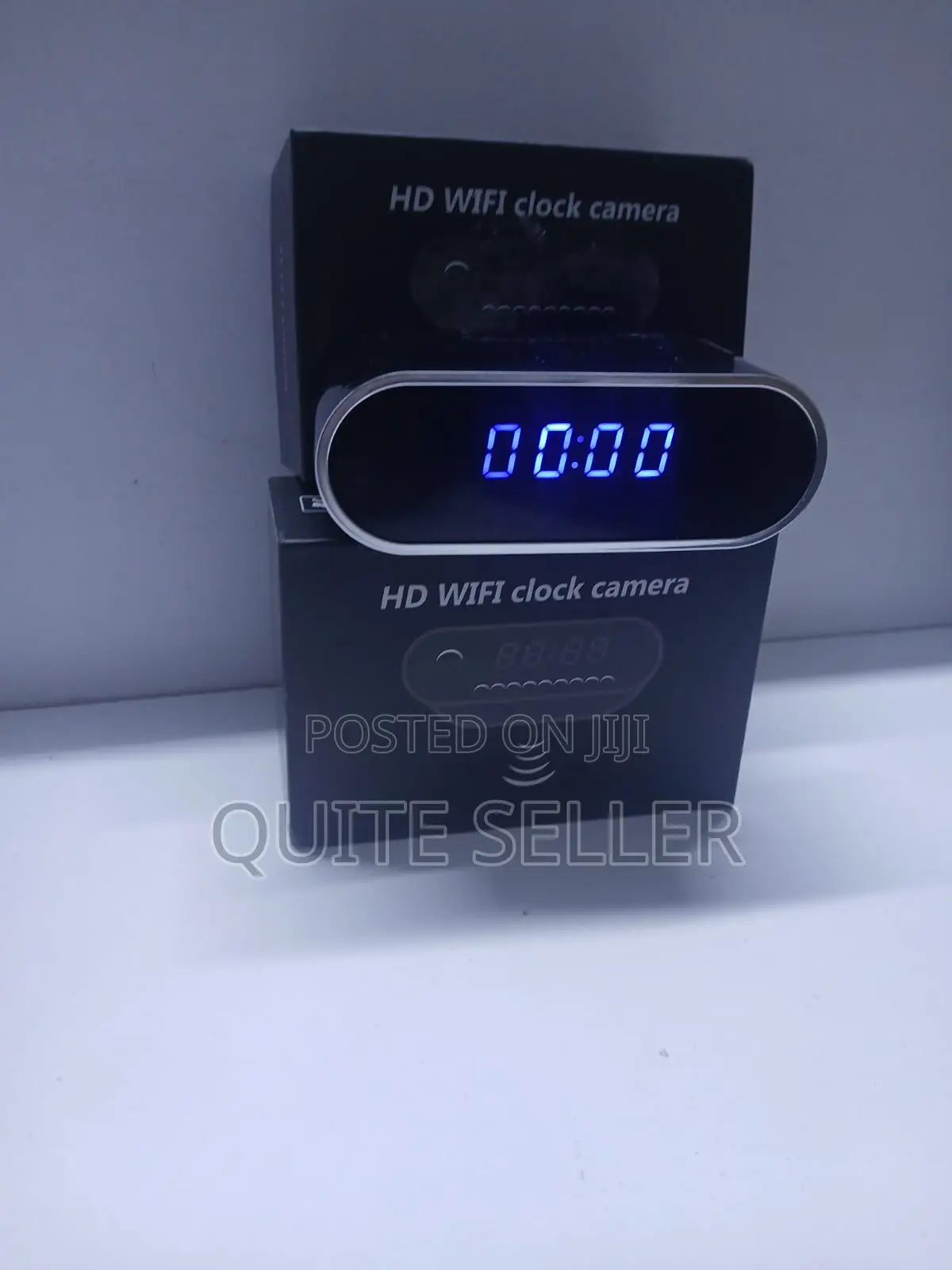Hd Wifi Clock Table Spy Camera