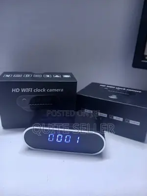 Wireless Wifi Alarm Clock Camera 1080p