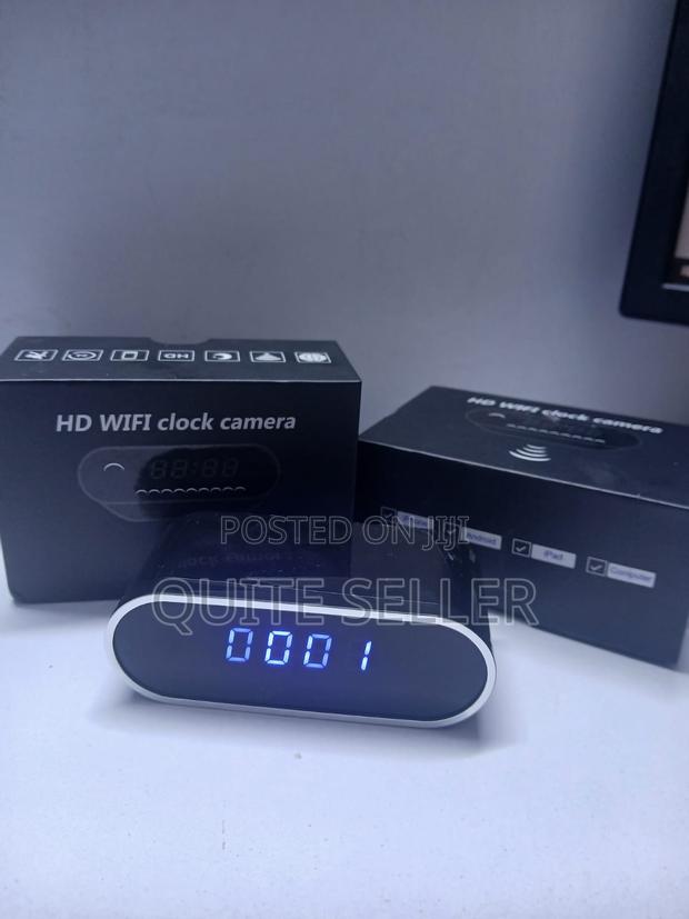 Wireless Wifi Alarm Clock Camera 1080p