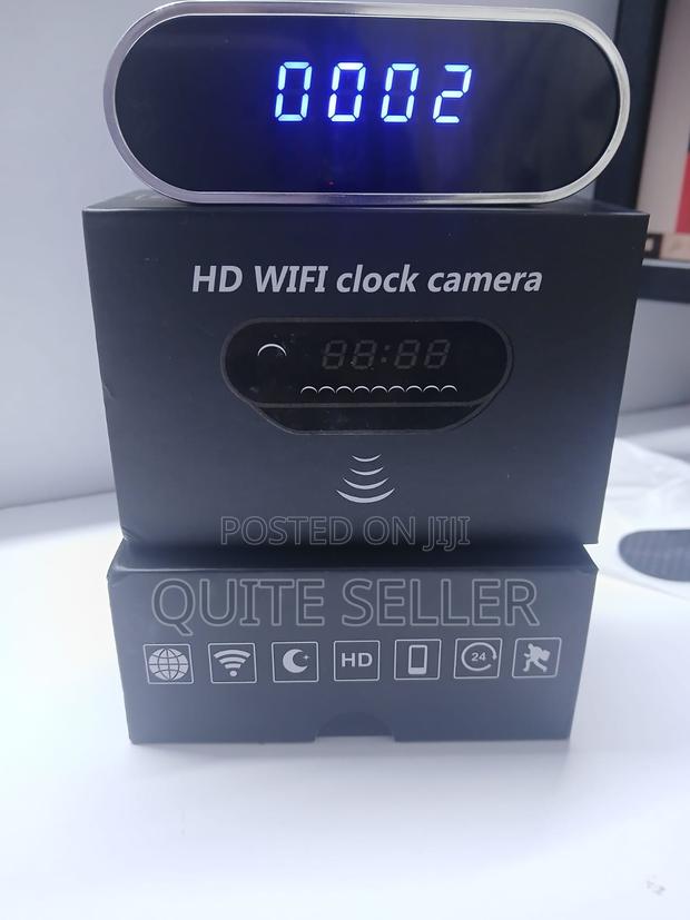 Hidden Spy Camera Table Clock, Hd 1080p Wifi Camera Clock