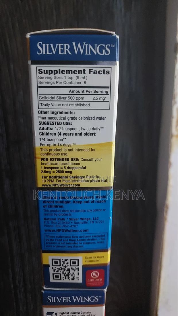 Natural Path Silver Wings Colloidal Silver 500ppm Immune Support - thumbnail 2