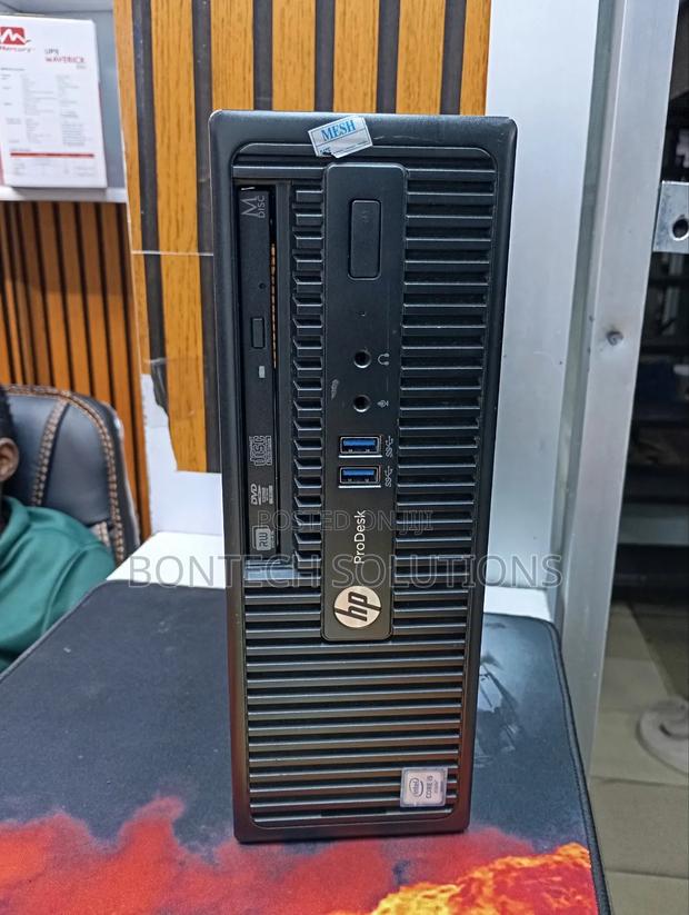 Desktop Computer HP ProDesk 600 G3 8GB Intel Core I5 SSD 256GB - main view