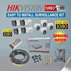 Affordable 8 Hikvision CCTV Cameras Complete