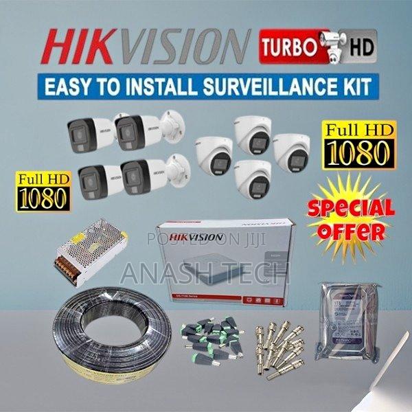 Affordable 8 Hikvision CCTV Cameras Complete