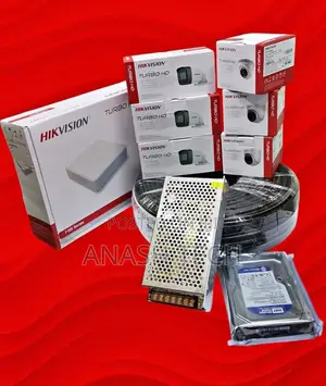 Six 1080p 2mp Full Hd CCTV Cameras Complete System Kit