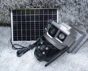 PTZ Outdoor CCTV Double Lens 4g Solar Powered
