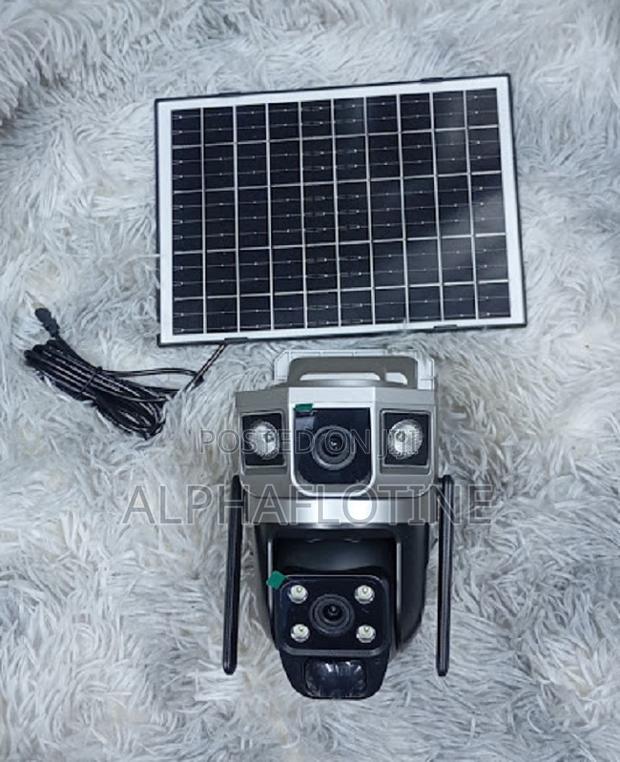 4g Sim,Ptz, Dual-Lens Design Solar Powered CCTV Surveillance