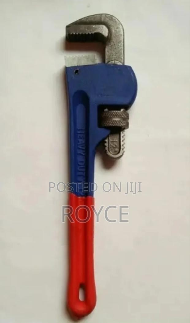 Heavy Duty Pipe Wrench- 12" - thumbnail 3