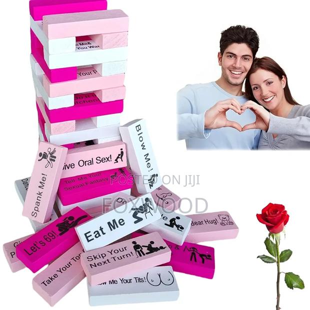 Adults Blocks Tower Game For Couples