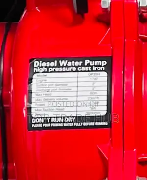 Pulsar Diesel High-pressure Water Pump 10hp 2 Inch 60m Head