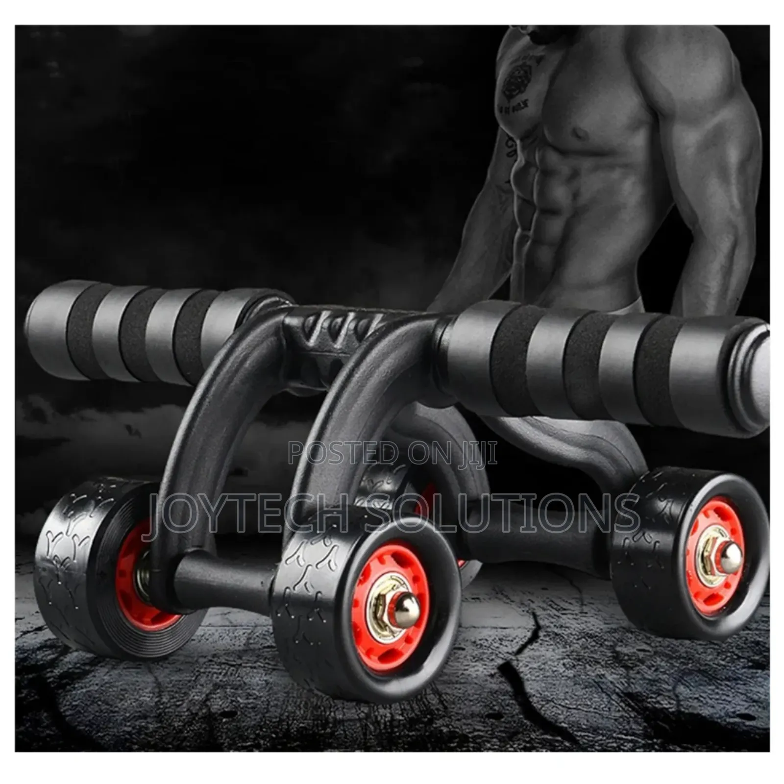 Automatic Roller Rebound Abdominal Four Wheelers