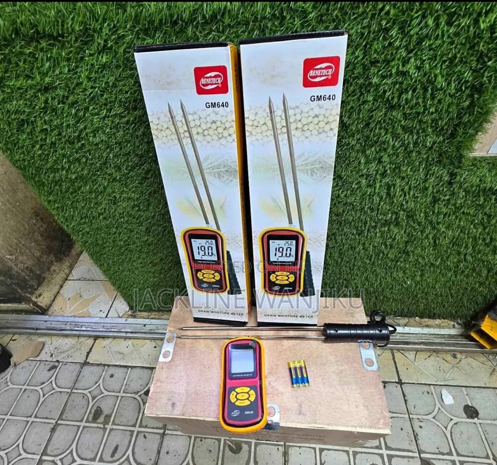 Grains Moisture Meter Machine) Accurate Moisture Meter
