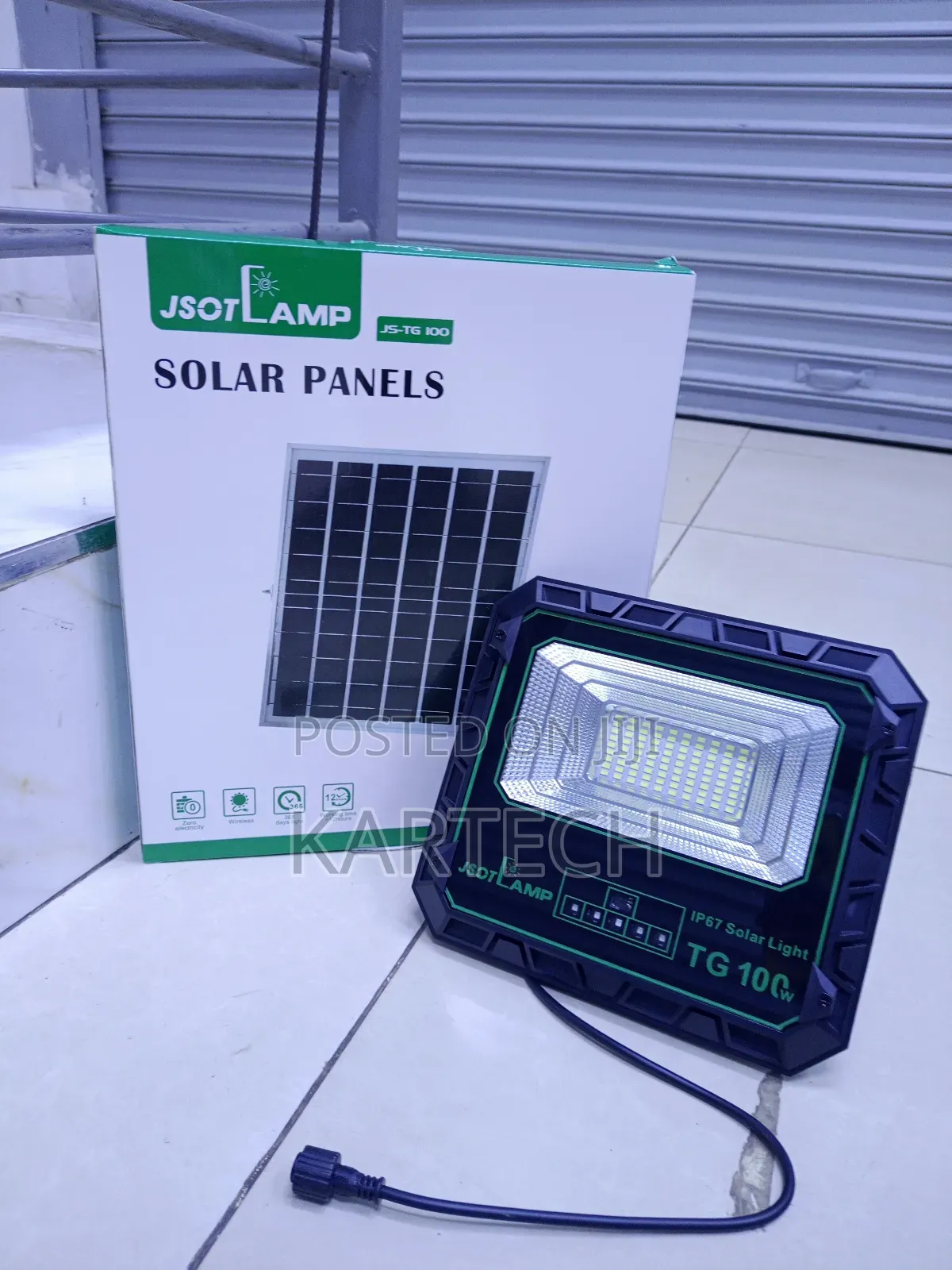 Jsot Lamp-Tg 100 Solar Led Floodlight